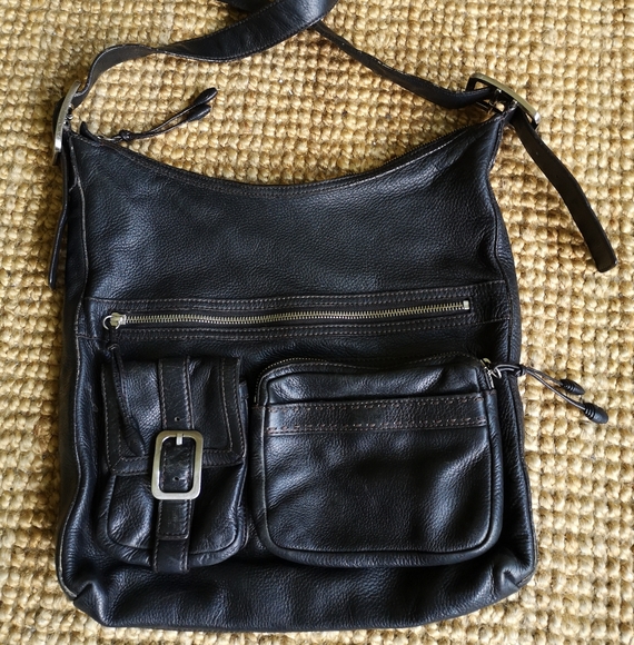 Cole Haan cross-body leather bag - Picture 1 of 8